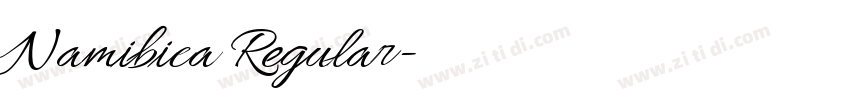 Namibica Regular字体转换 Namibica Regular字体转换